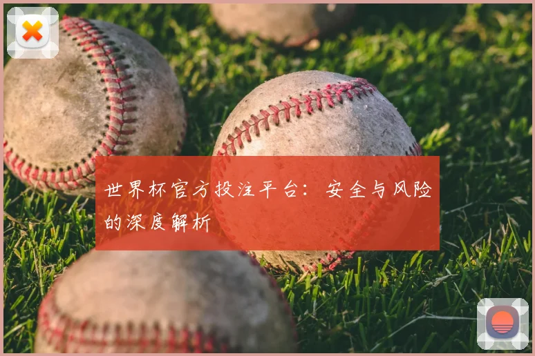 世界杯官方投注平台：安全与风险的深度解析